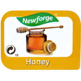 A 20 gram pot of Newforge brand Honey