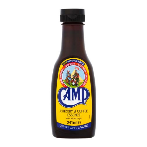 A 241 milliliter bottle of Camp brand Coffee Essence