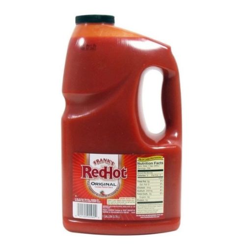 A 3.78 gram bottle of Franks brand RedHot Original Hot Sauce